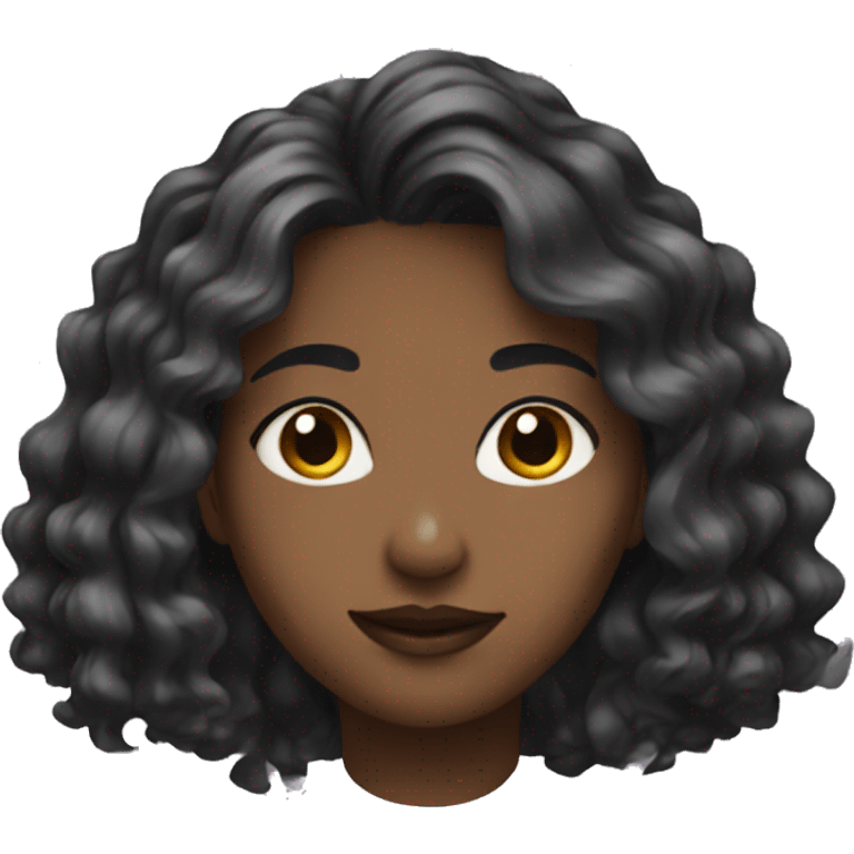 Aesthetic girl emoji