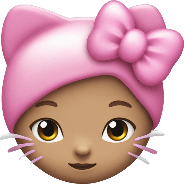 hello kitty pink emoji