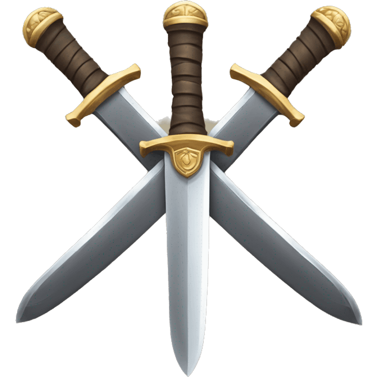 gladiator swords emoji