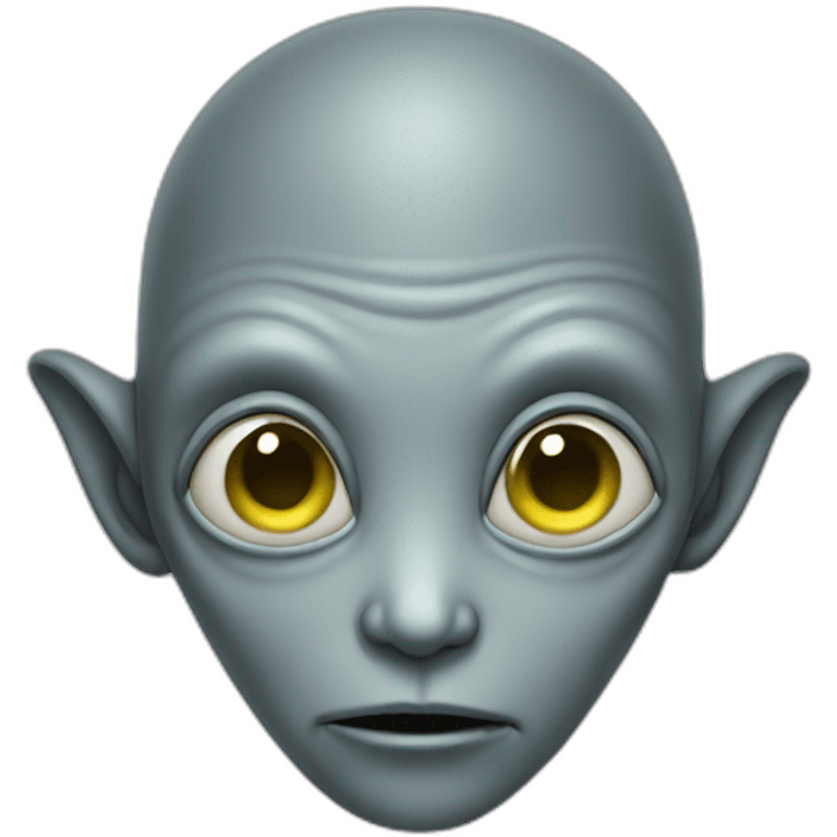 grey alien emoji