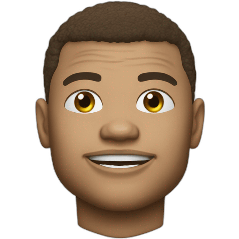 Mbappé avec ballon d'or emoji