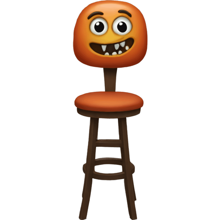 Monster barstool emoji