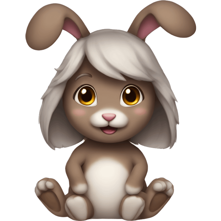 Cute bunny emoji