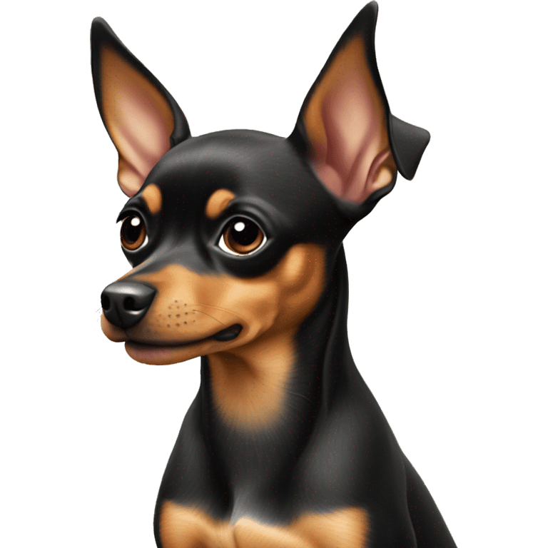 Miniature pinscher chihuahua mix emoji