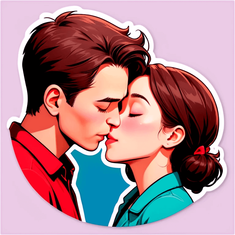 kissing emoji