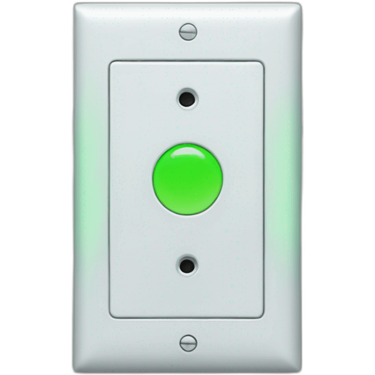 neon green colored switch emoji