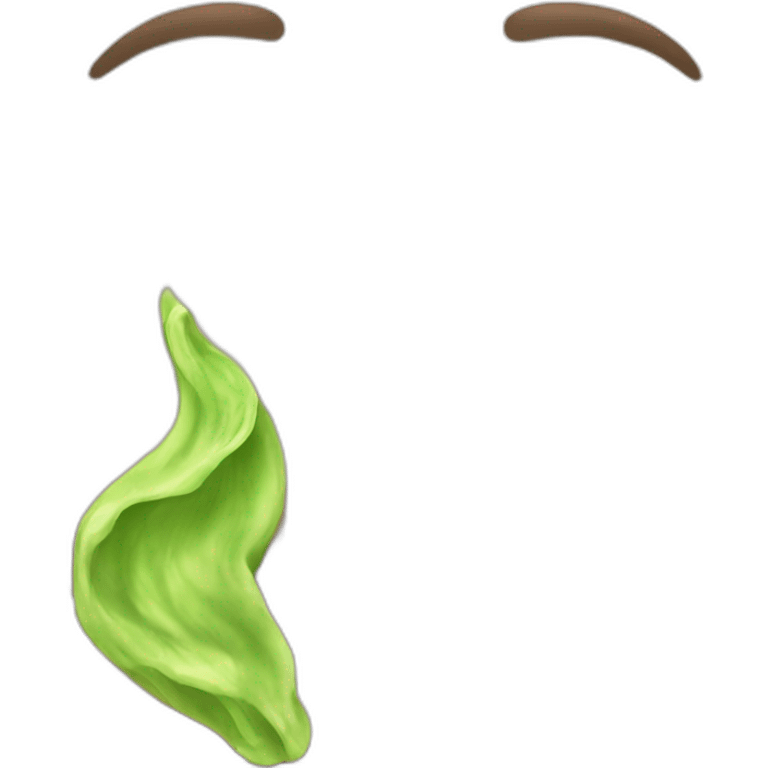 mucus our of nose emoji