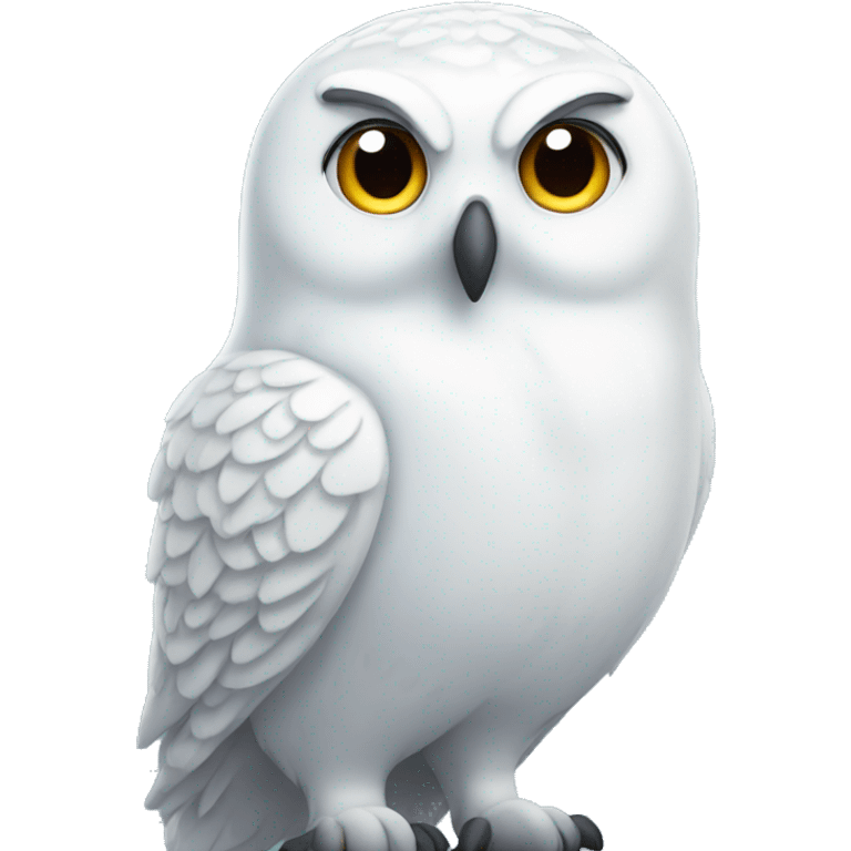 snow owl emoji