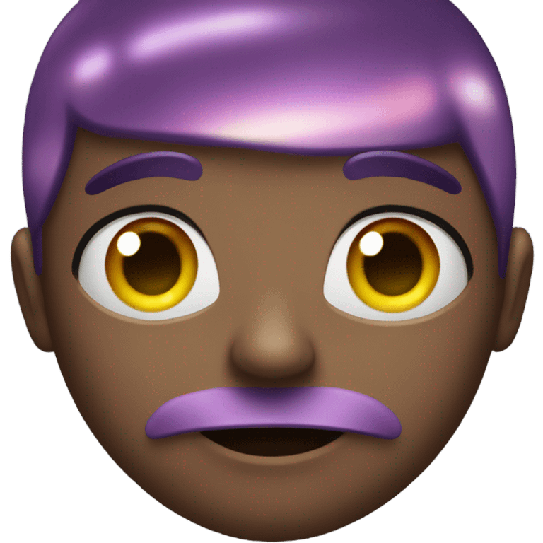 Dark iridescent emoji emoji