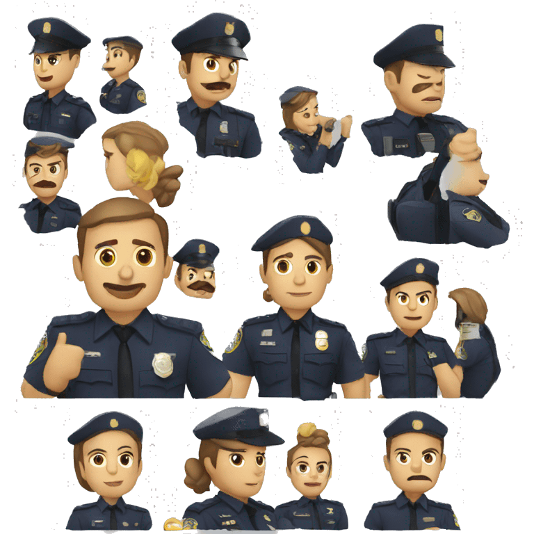 entrevista de policia a vecinos emoji