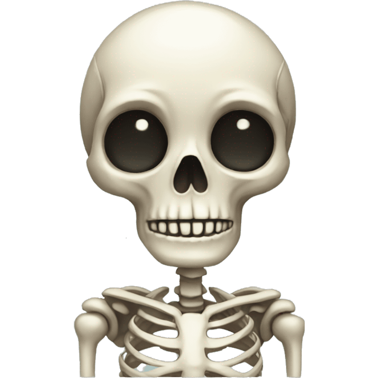 The Sad Skeleton emoji