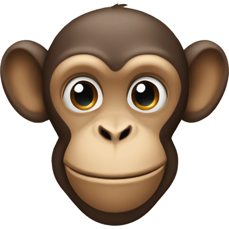 monkey with a smirk  emoji