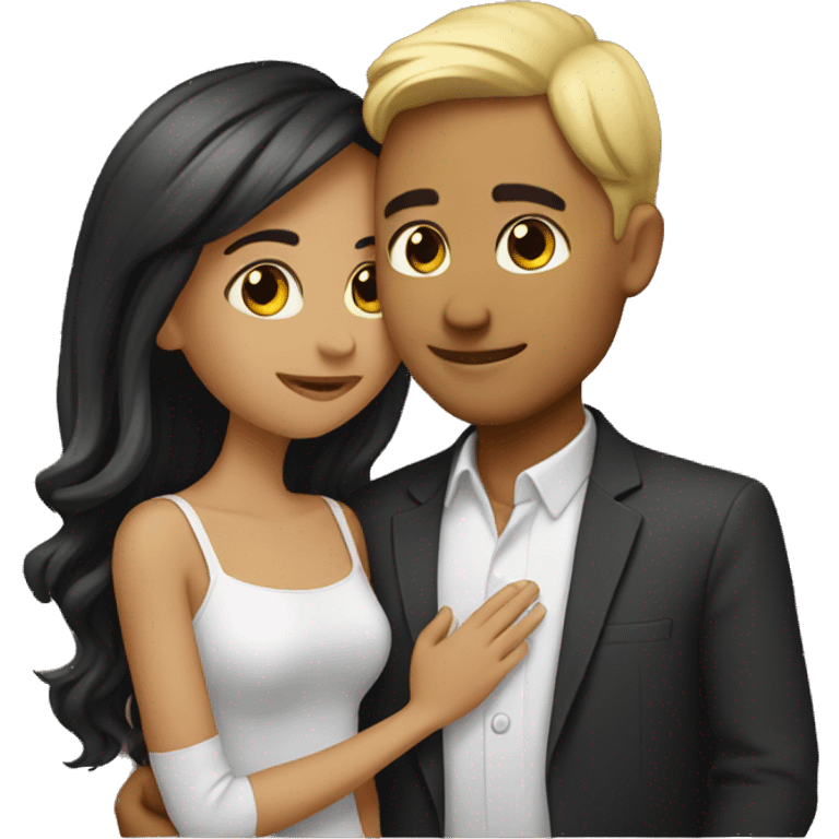 Lovers together  emoji