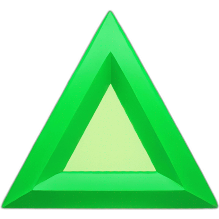 green triangle emoji