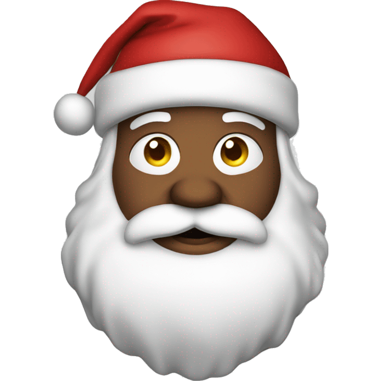 Extra fat santa  emoji