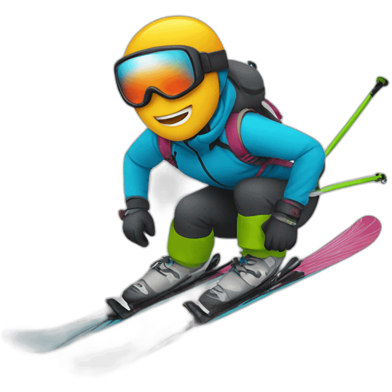 skier emoji