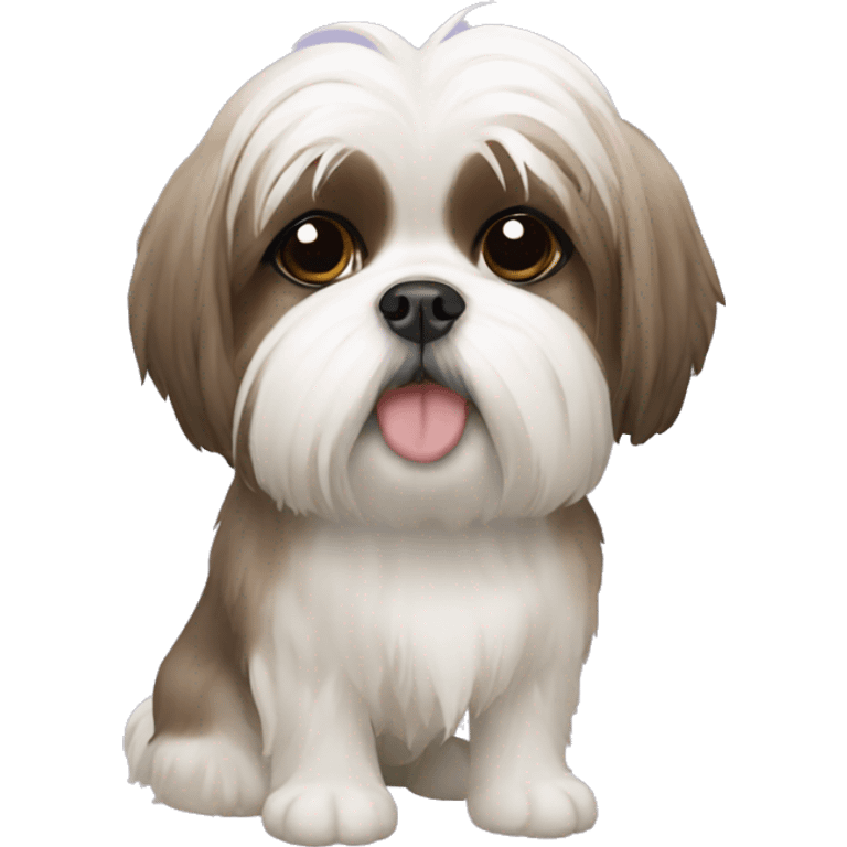 Shih Tzu dog emoji