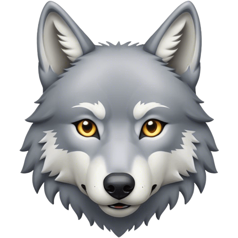 Alpha wolf emoji