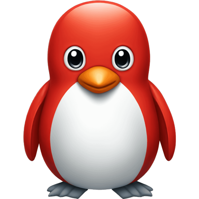 red penguin emoji