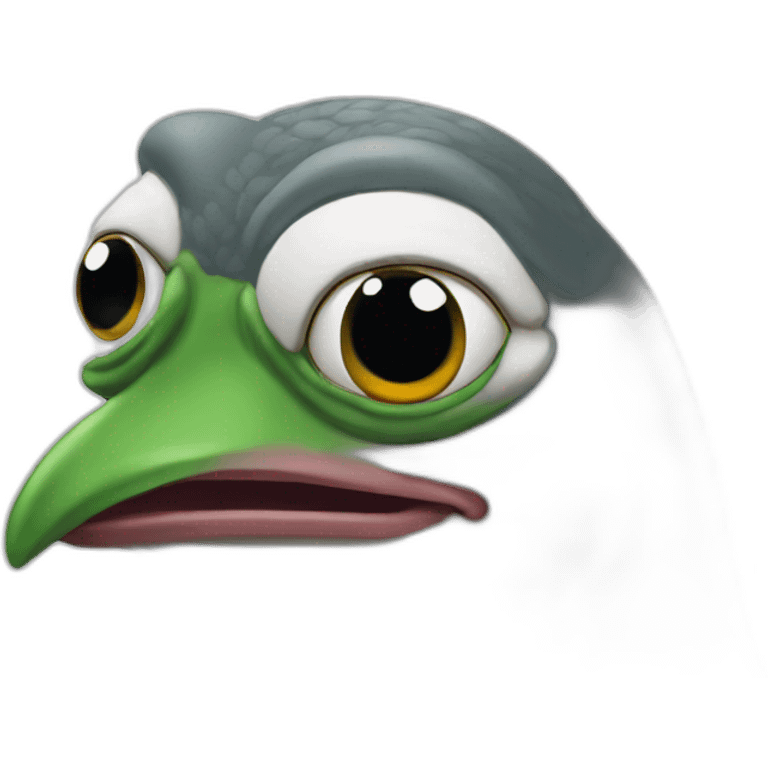 pepe the frog pigeon emoji