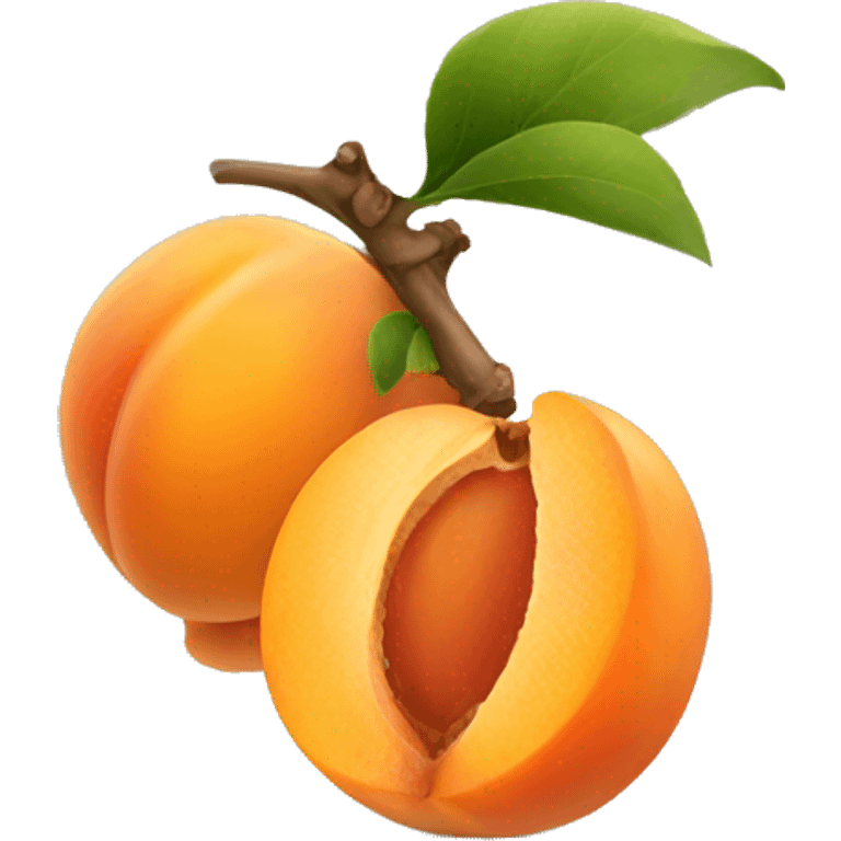 apricot emoji