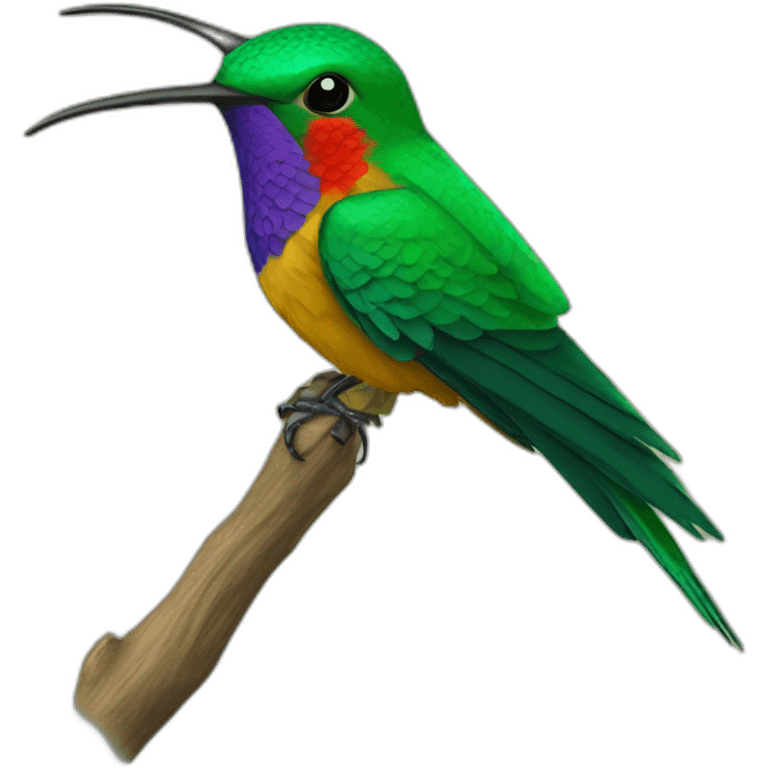 Colibrí emoji