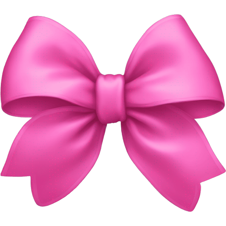 Pink bow emoji