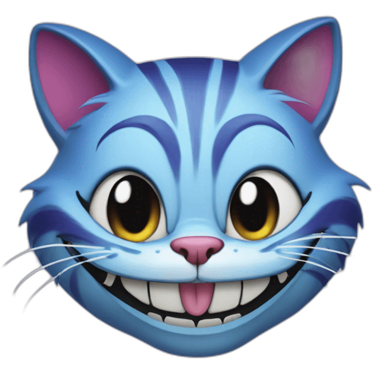 Cartoon Cheshire Cat  emoji