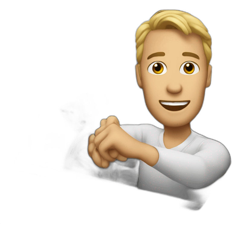 the driving crooner emoji