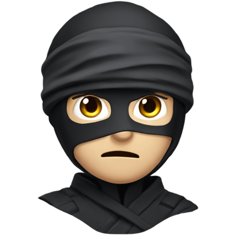 Clumsy ninja emoji