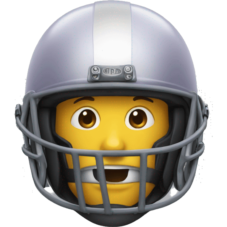 helmet face emoji