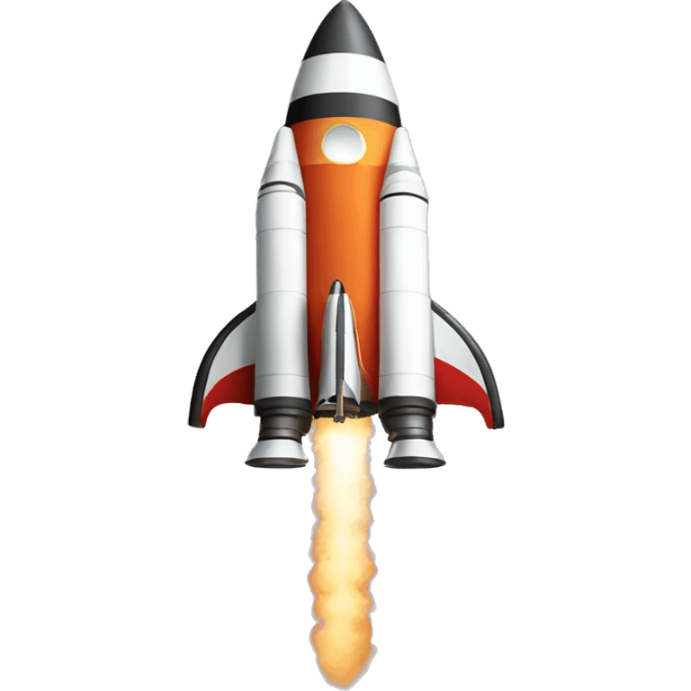 A cool rocket emoji emoji