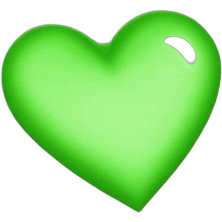 green heart emoji