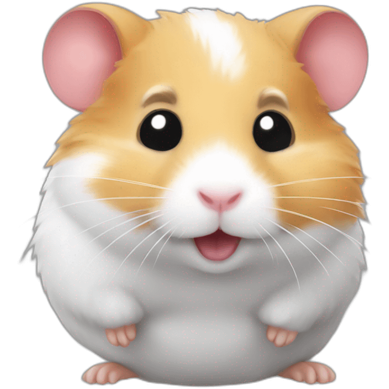 a hot hamster emoji