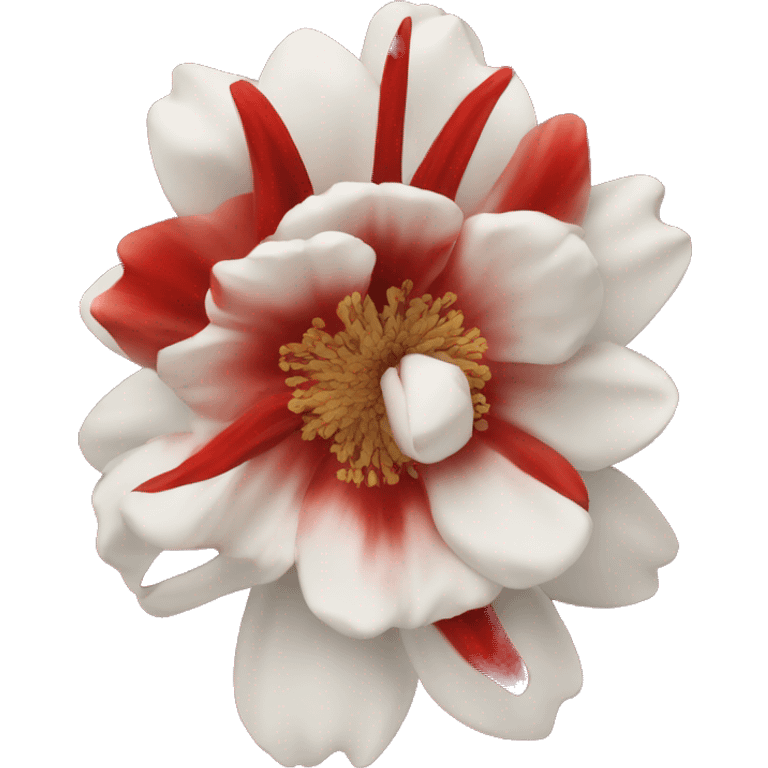 corona de cristo flower red emoji