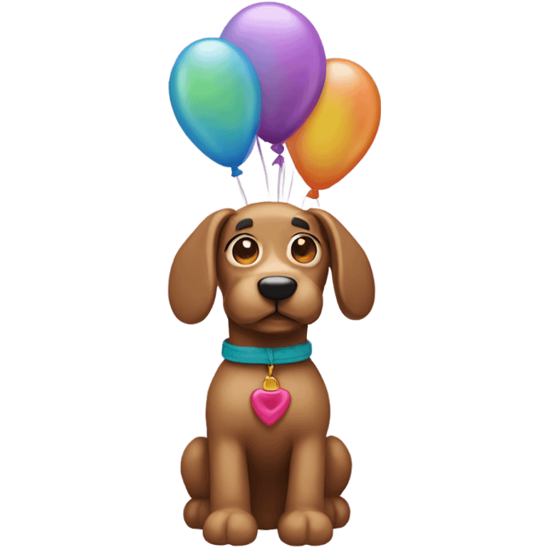 Balloon dog  emoji