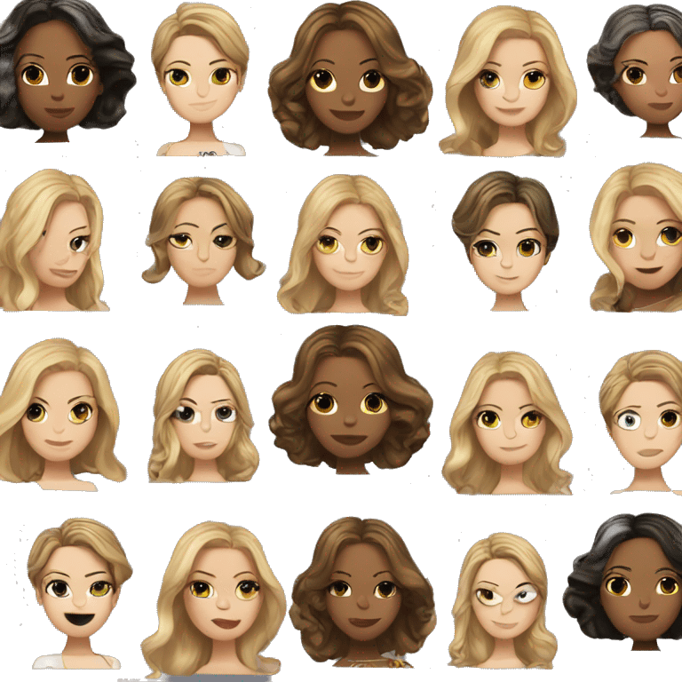 gossip girl serena emoji