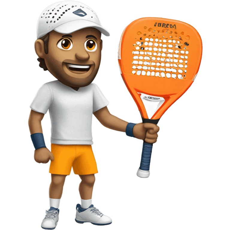 Padel players emoji