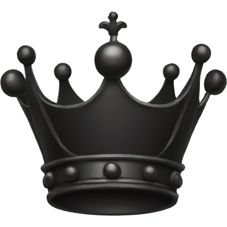 black crown emoji