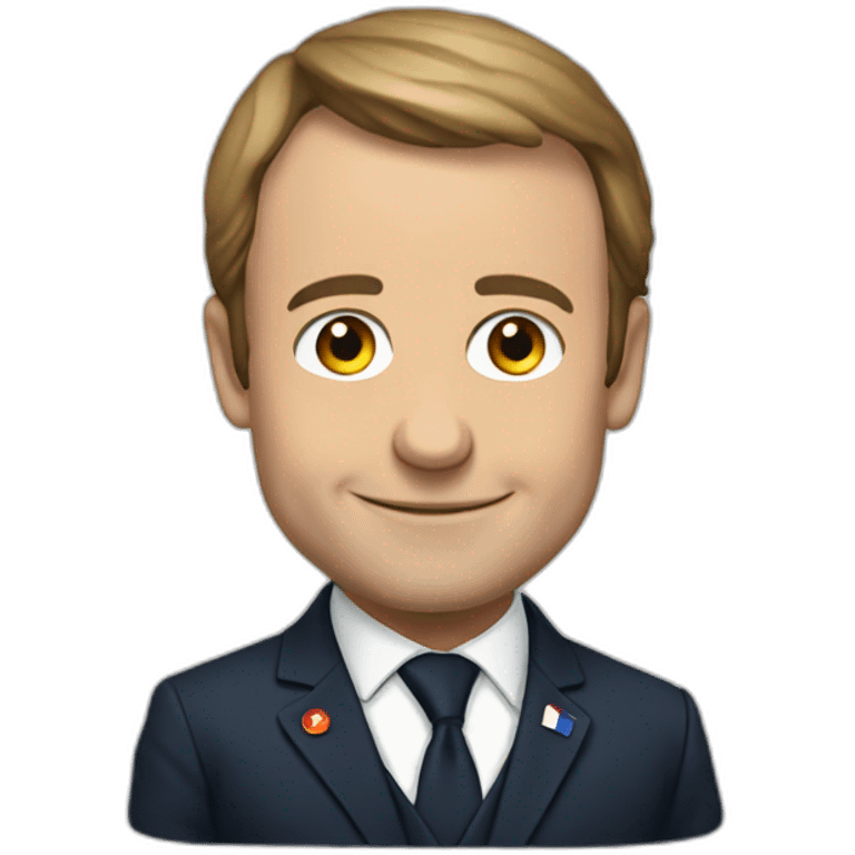 Macron président emoji