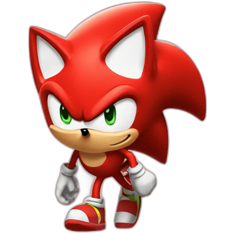 Sonic Red emoji