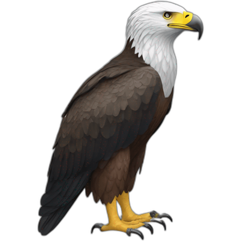 Steller Sea-Eagle Full Body emoji