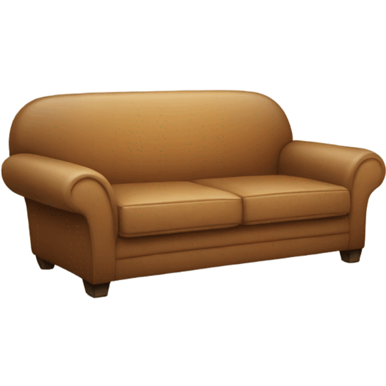 Smiling couch emoji