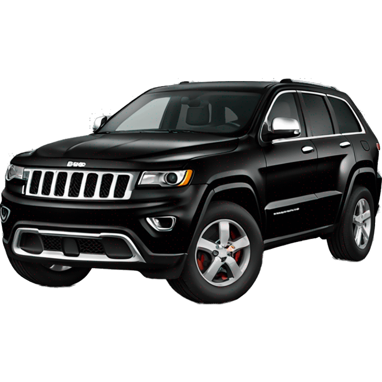 Black Jeep grand Cherokee emoji