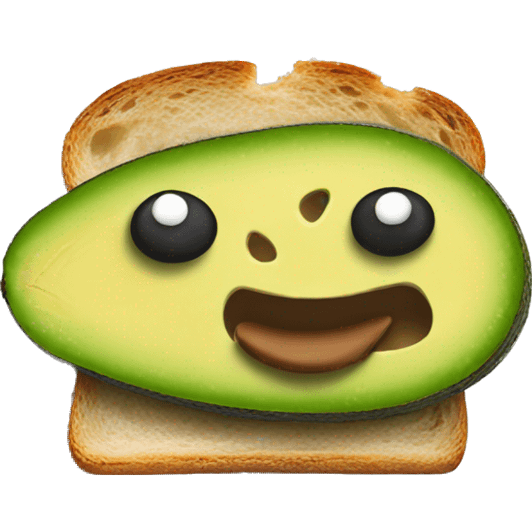 Avocado on toast  emoji