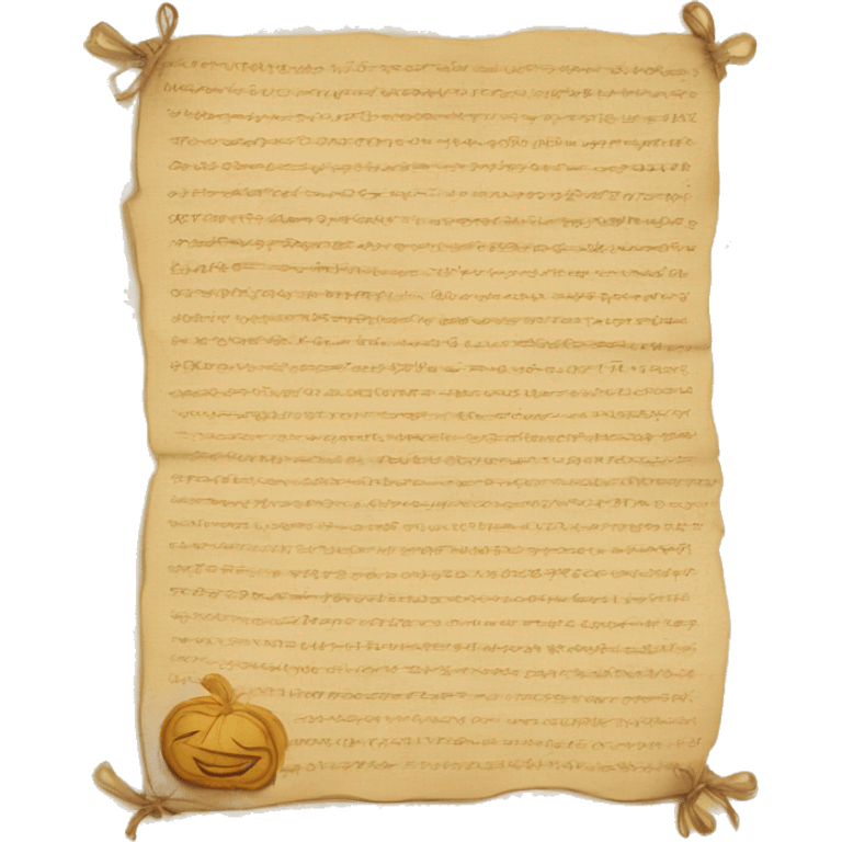 Parchment emoji