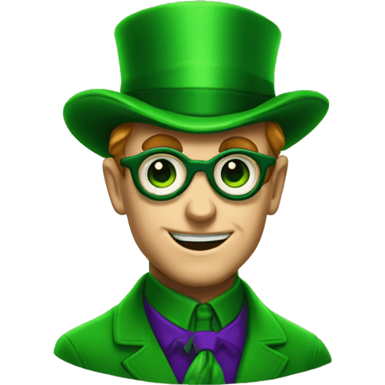 The riddler emoji