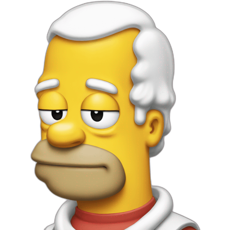 Homer simpson emoji