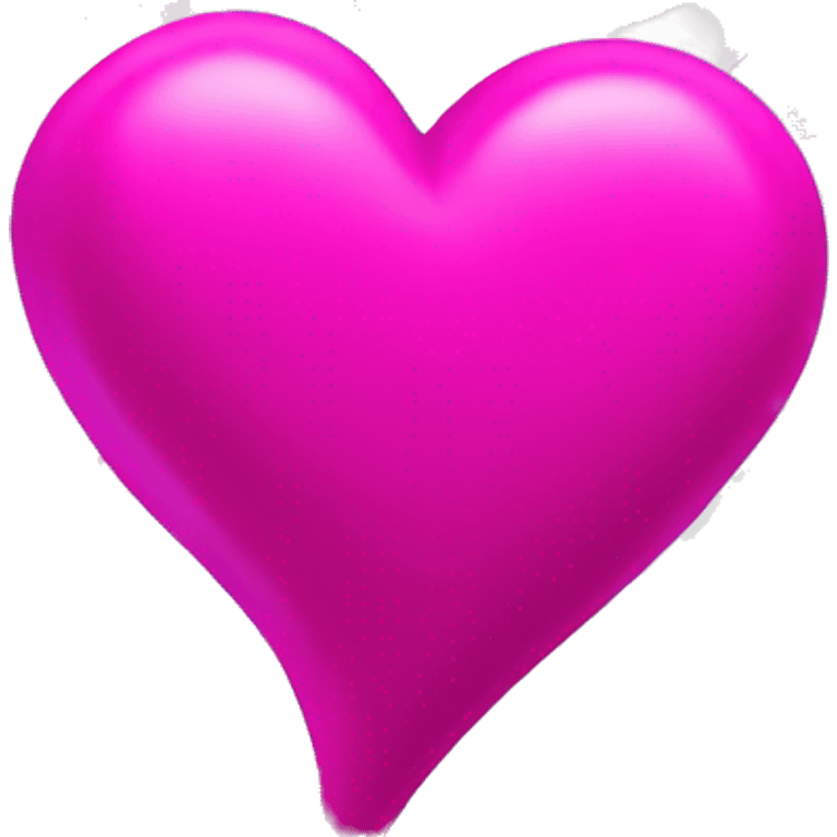 magenta heart lightning bolt emoji