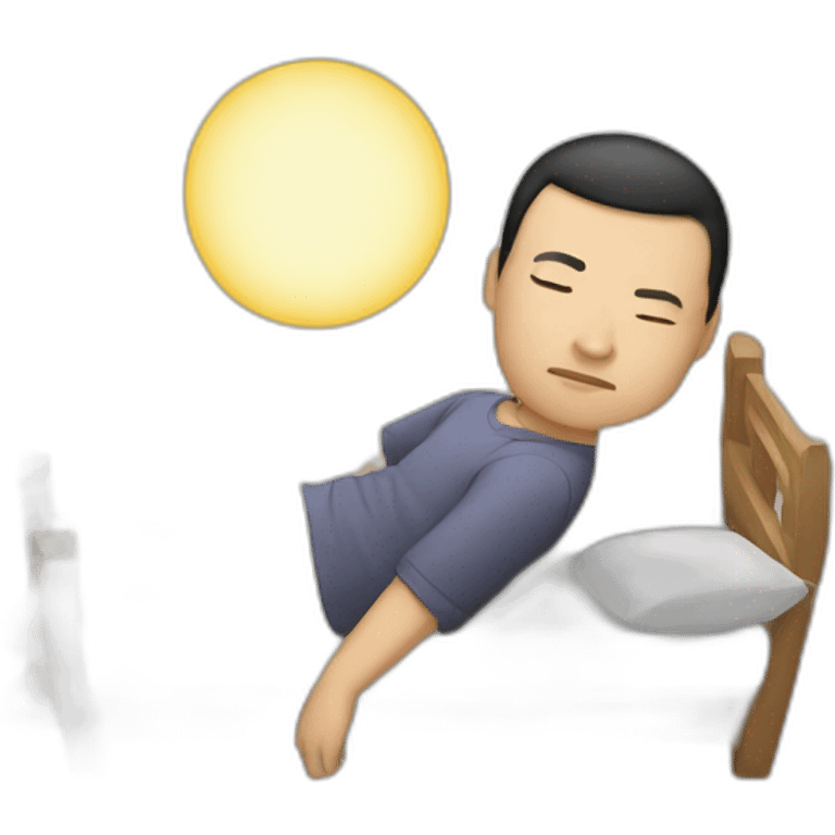 Chineese-man-sleeping emoji